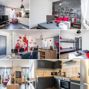 Appartements Gite au coin de la petite chapelle gitesdes2vallees : Appartement 1 Chambre