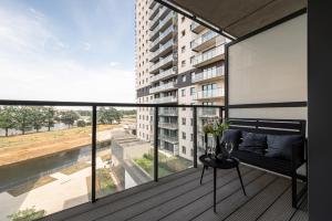 Wrocław Studio - Balcony, Fitness - by Rentujemy