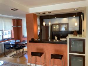 Waterfront with free parking