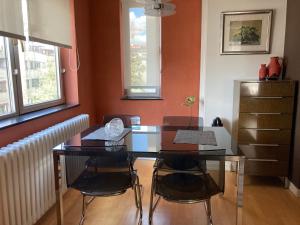 Waterfront with free parking