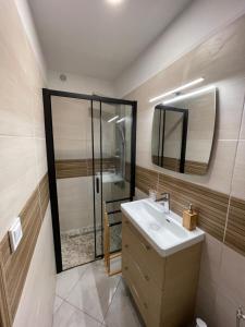 Appartements M&S STUDIO NEUF CLIMATISE CENTRE Historique : photos des chambres