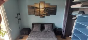 Appartement avec piscine, terrasse, vue sur les montagnes