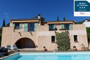 Villa provençale avec piscine, vue exceptionnelle