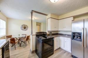 Indoor fireplace with patio and Pool Table