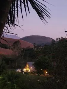 Cabana do lago no Sitio Paraiso Joao de Barro - Membeca