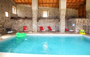 Maisons de vacances Pet Friendly Home In Privas With Sauna : photos des chambres