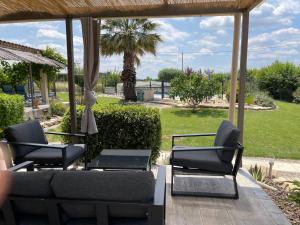 Maisons de vacances Le Palmier de Mira - entre Uzege et Cevennes : photos des chambres