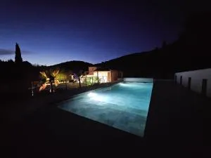 Maison piscine et SPA - Saint Julien Les Rosiers
