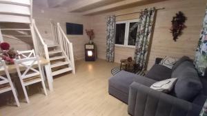 Mazury - domki Wzgórza Dybowskie całoroczne- bania z jacuzzi , sauna