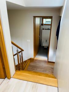 A cottage overlooking a national park