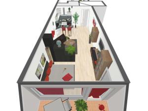 Apartment MOND - Nähe Hauptbahnhof mit Balkon