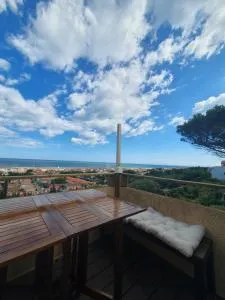 Appartement Panoramic Vue Mer imprenable, calme et cosy à Saint Pierre la Mer - 弗勒里