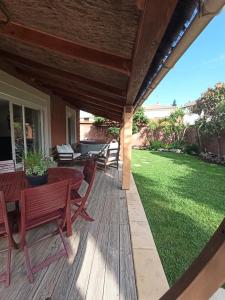 Maisons de vacances Villa au calme 6 a 8 pers avec jacuzzi et salle fitness : Maison 3 Chambres