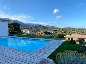 Maisons de vacances Villa en residence a Sotta vue panoramique sur Porto-Vecchio ! : photos des chambres