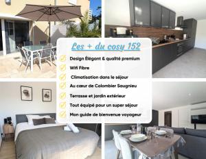 Appartements Cosy 152 proche aeroport -gare-groupama stadium-lyon : photos des chambres