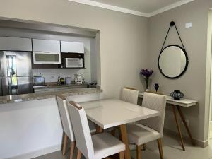 Apartamento com vista para o mar e sacada gourmet