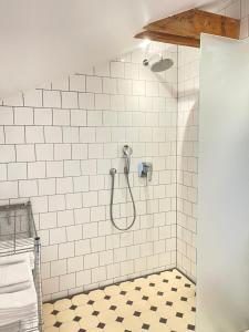 Eksklusiv taglejlighed med hav- og skovudsigt