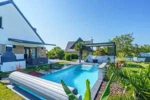 La Villa des Lauriers - Piscine privée et chauffée - 埃尔盖加贝里克