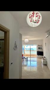 undistracted view looking over Saranda and Corfu!