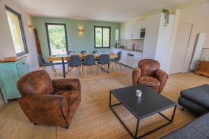 Maisons de vacances Magnifique maison moderne avec acces direct a la mer : photos des chambres