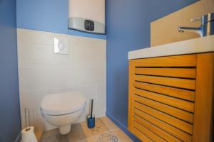 Maisons de vacances Magnifique maison moderne avec acces direct a la mer : photos des chambres