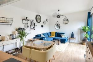 Maisons de vacances Zen Cottage - Maison pour 2 avec piscine partagee : photos des chambres