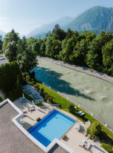 Royal Suite with Balcony and River and Mountain View  room in Grandhotel Lienz