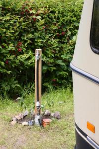 Oma Edda - Glamping in kultigem Wohnwagen auf Camping Seeblick
