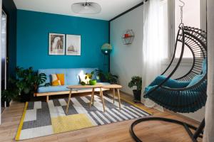 Appartements Appartement cosy et lumineux refait a neuf - Sainte-Foy les Lyon : photos des chambres
