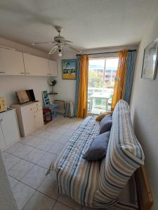 Studio 2 personnes, à 600 m de la mer