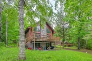 Peaceful White Sand Lake House with Dock and Deck! - Boulder Junction
