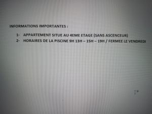 Appartement lumineux avec piscine