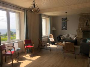 Maisons de vacances Maison de famille vue mer- 4 chambres, 8 personnes : photos des chambres