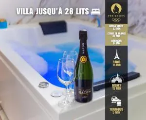 Villa spacieuse proche Disney & Stade de France - 莱西吉内