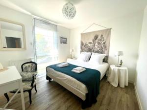Appartements jolie residence proche du centre ville a Roscoff : photos des chambres