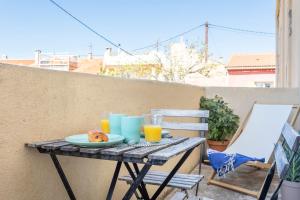 T2 avec balcon à Malmousque - Calme & vue mer