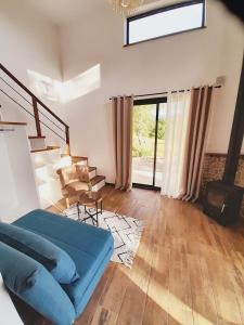 Maisons de vacances Cozy Tiny House plus SPA - a Pereille d-en Haut : photos des chambres