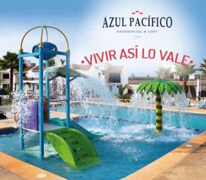 Casa Moderna Frente Alberca 3 min de la Playa Azul Pacifico