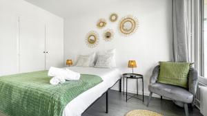 Homey Garden - Parking Gratuit, Balcon, Proche Tram, Netflix