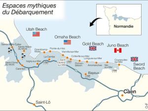 Maisons de vacances gite de mer familial, plage et commerces a pied : Maison 3 Chambres