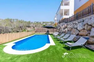 Villa Serra - Stylish Holiday Home with Views and Air Conditioning 15 mins to Sitges - Can Trabal