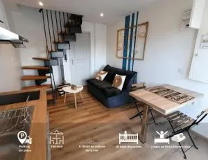 Les pommiers Duplex cosy tout confort dans maison neuve avec terrasse entrée indépendante 5 mn de Bayeux et 10 mn plage du débarquement - Saint-Sulpice