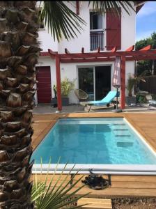 Villas Maison avec piscine - Bidart campagne proche plages : photos des chambres