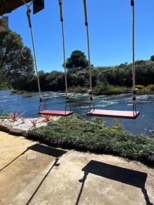Casa no Campo, aconchego com lareira e banheira em quase todas Cabanas!
