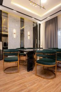 A fully furnished villa with a private pool inside the Hydepark Compound in Fifth Settlement for rent