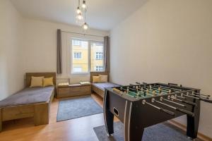 Stay and Play - Foosball and Comfort