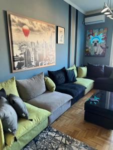 Athens Penthouse Core with Lycabettus Hill view