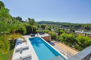 Villas Villa Contemporaine vue mer-vignobles,Piscine-Spa : photos des chambres