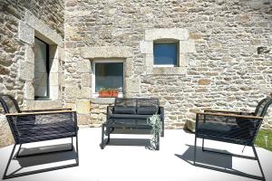 Maisons de vacances La Kereoc-Maison de caractere proche mer et plages : photos des chambres