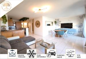 PLEIN SOLEIL - T3 Vue Panoramique et Parking - 3-star hotels in Cassis